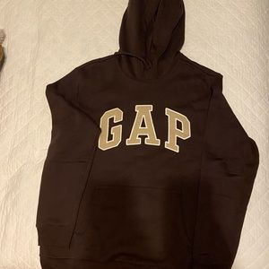 Brown gap hoodie